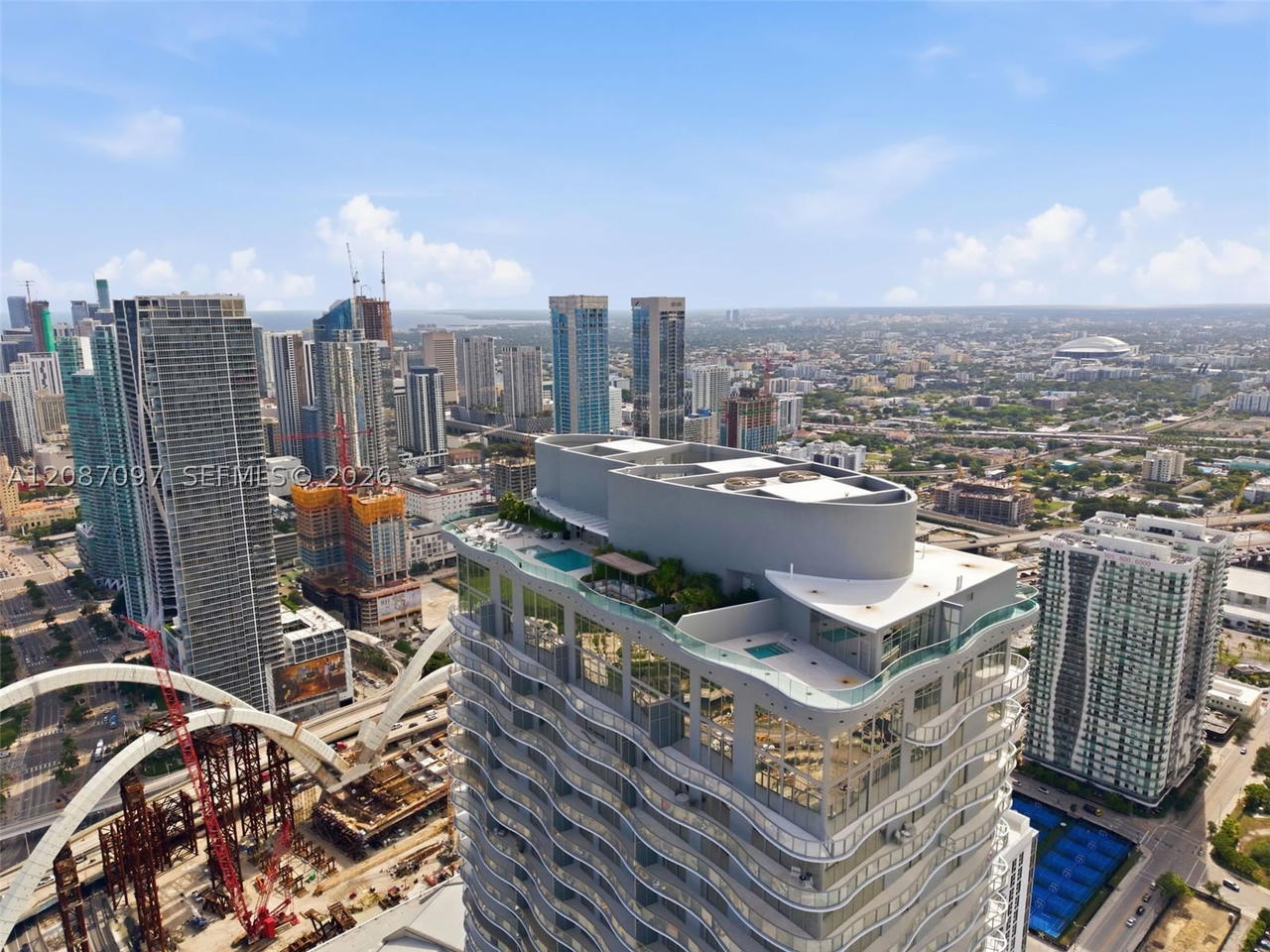 Real estate property located at 1400 Biscayne Blvd #1801, Miami-dade, Casa Bella, Miami, FL