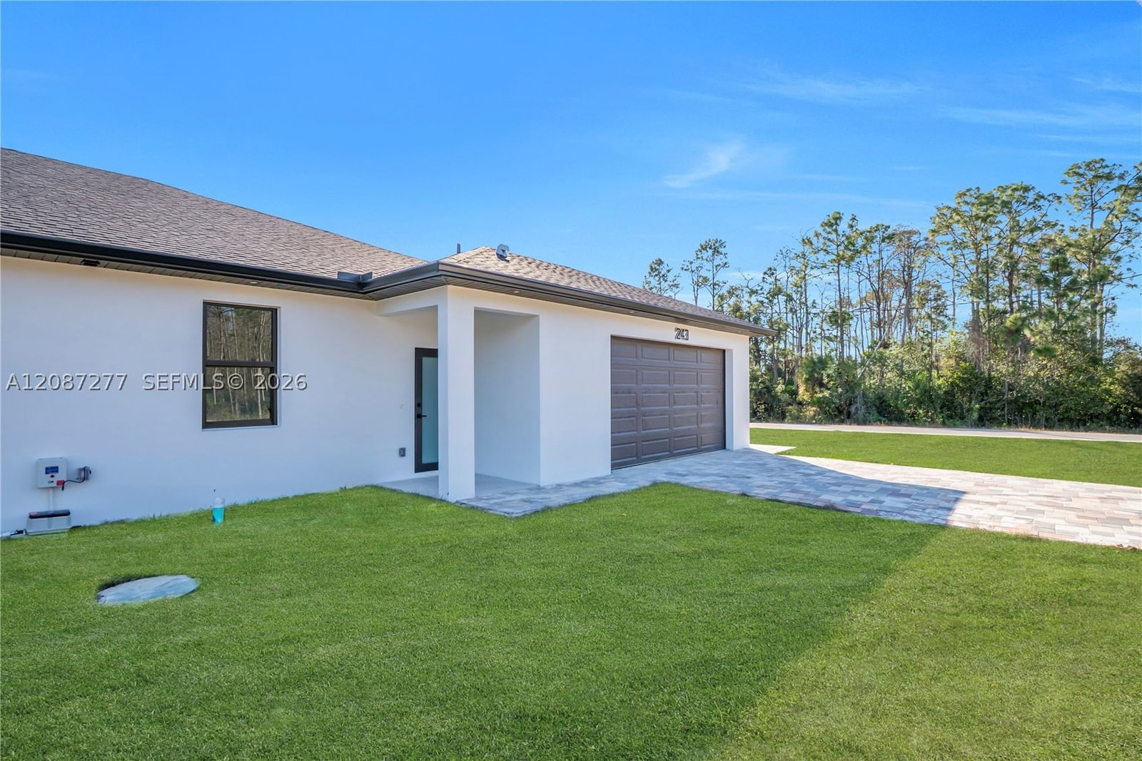 Real estate property located at 243-245 GREENBRIAR BLVD, Lee, Greenbriar, Lehigh Acres, FL