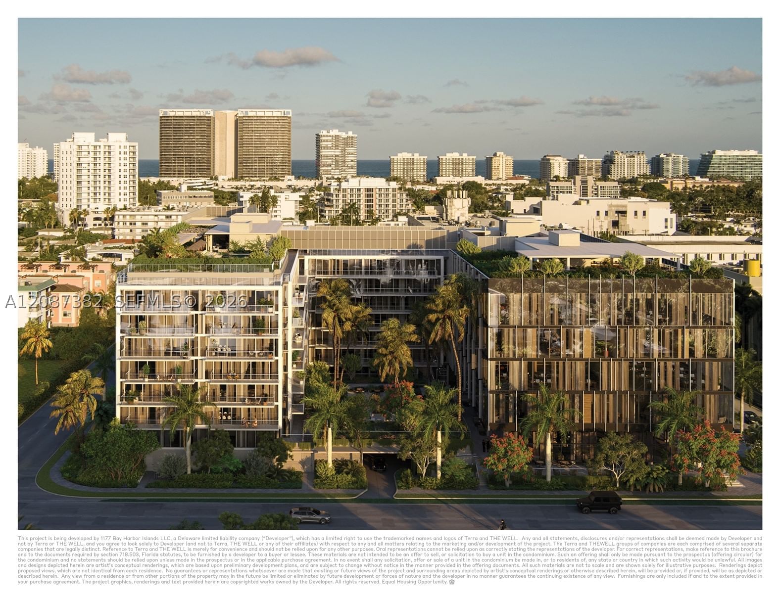 Real estate property located at 1176 97th St #608, Miami-dade, The Well Bay Harbor, Bay Harbor Islands, FL