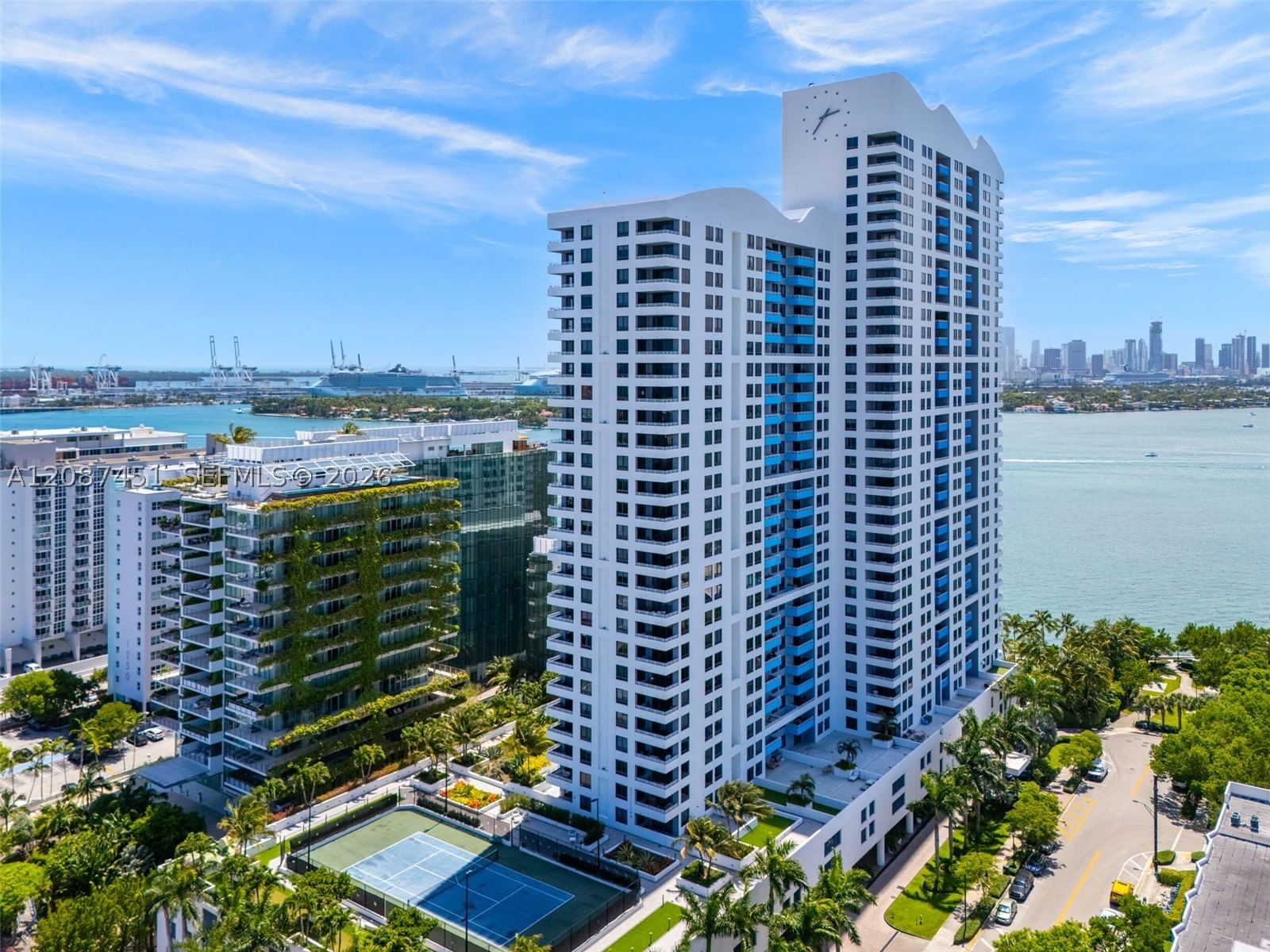Real estate property located at 1330 West Ave #811, Miami-dade, The Waverly At South Beac, Miami Beach, FL