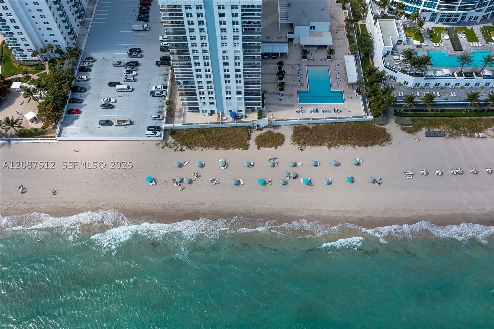 Real estate property located at 2751 Ocean Dr #208S, Broward, Aquarius Condo, Hollywood, FL