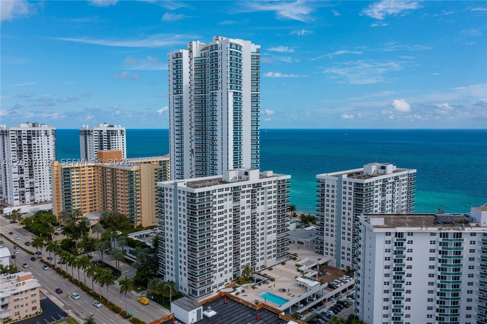 Real estate property located at 2751 Ocean Dr #208S, Broward, Aquarius Condo, Hollywood, FL