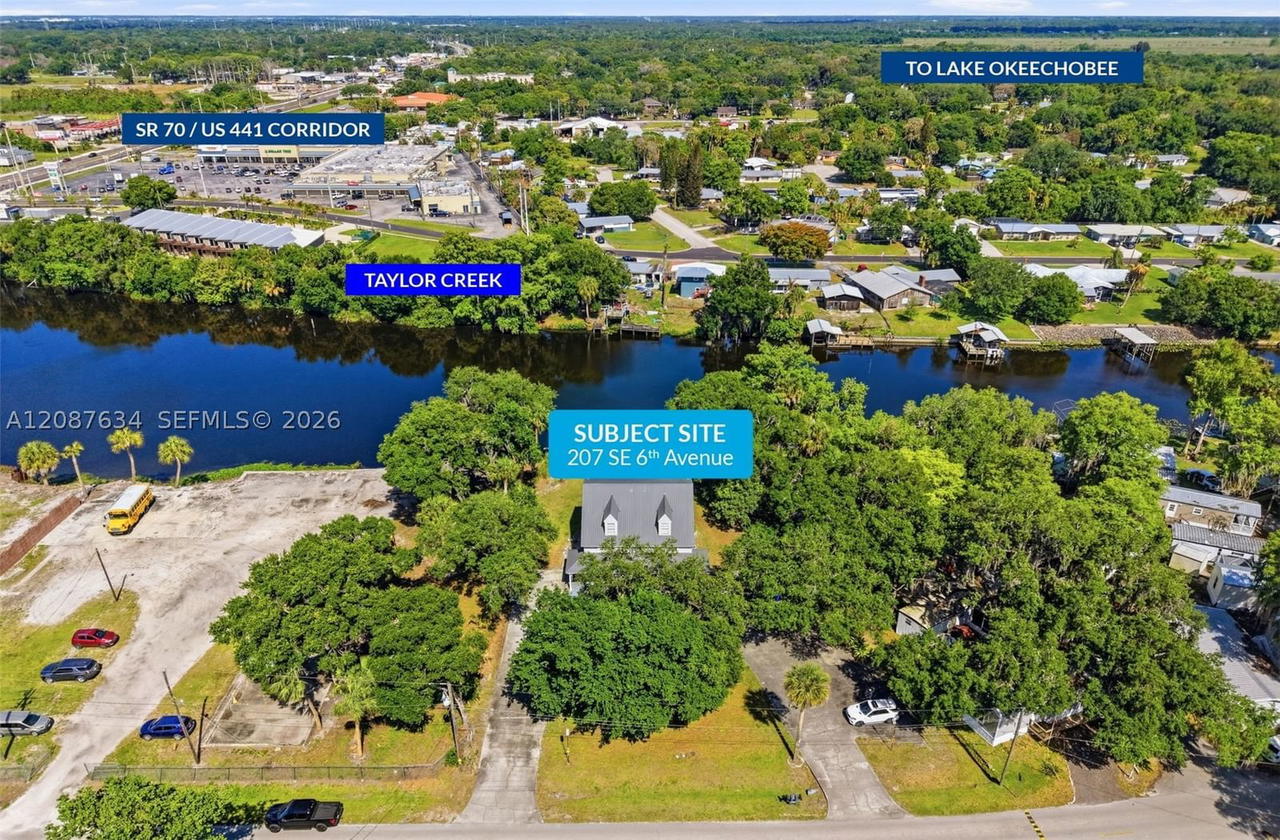 Real estate property located at 207 6TH Avenue, Okeechobee, City Of Okeechobee, Okeechobee, FL