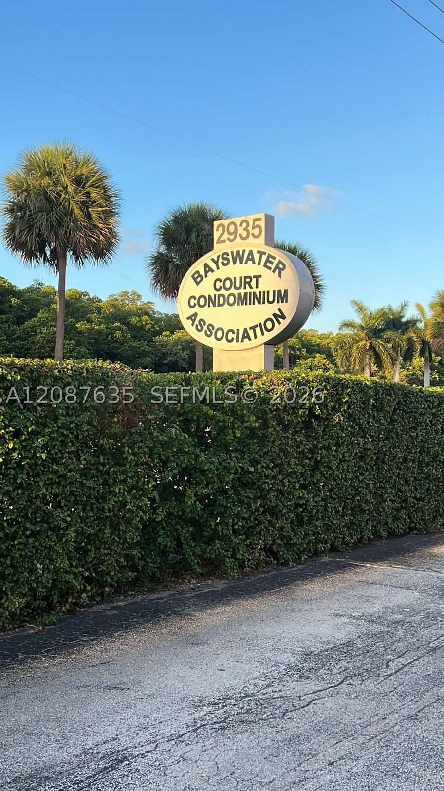 Real estate property located at 2935 163rd St #2Q, Miami-dade, Bayswater Court Condo, North Miami Beach, FL