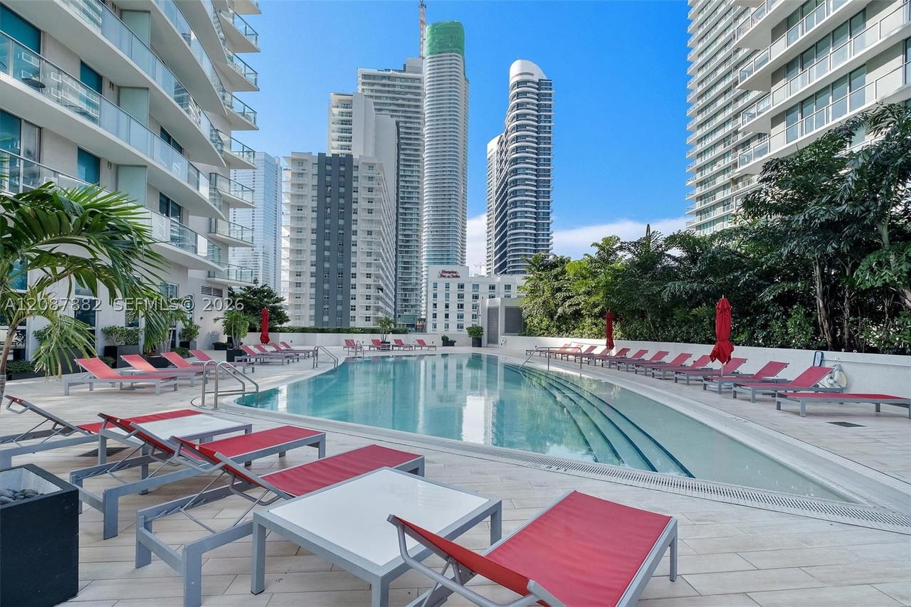 Real estate property located at 1100 Miami Ave #1609, Miami-dade, 1100 Millecento Residence, Miami, FL