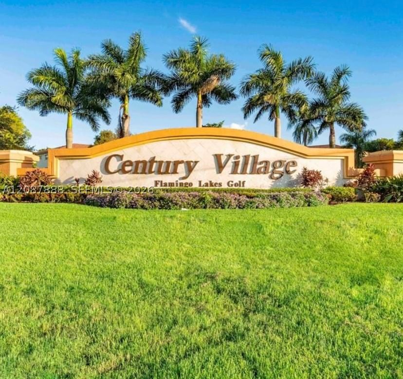 Real estate property located at 750 138th Ave #106F, Broward, Plymouth At Century Villa, Pembroke Pines, FL