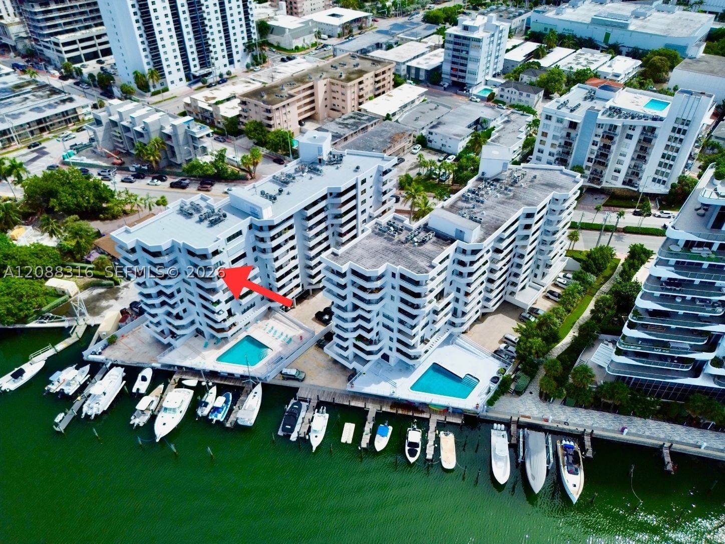 Real estate property located at 6830 Indian Creek Dr #7E, Miami-dade, Indian Cr Cl Marina Condo, Miami Beach, FL