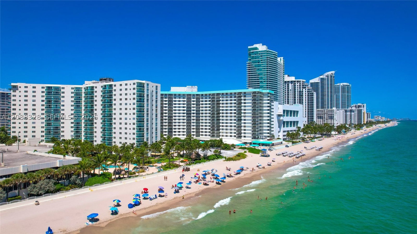 Real estate property located at 3801 Ocean Dr #8T, Broward, Tides On Hollywood Beach, Hollywood, FL