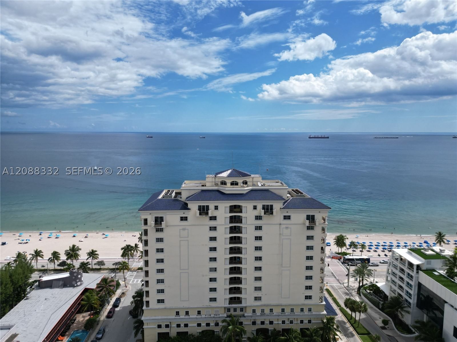 Real estate property located at 601 Ft Lauderdale Beach Blvd #611, Broward, Atlantic Hotel Condo, Fort Lauderdale, FL