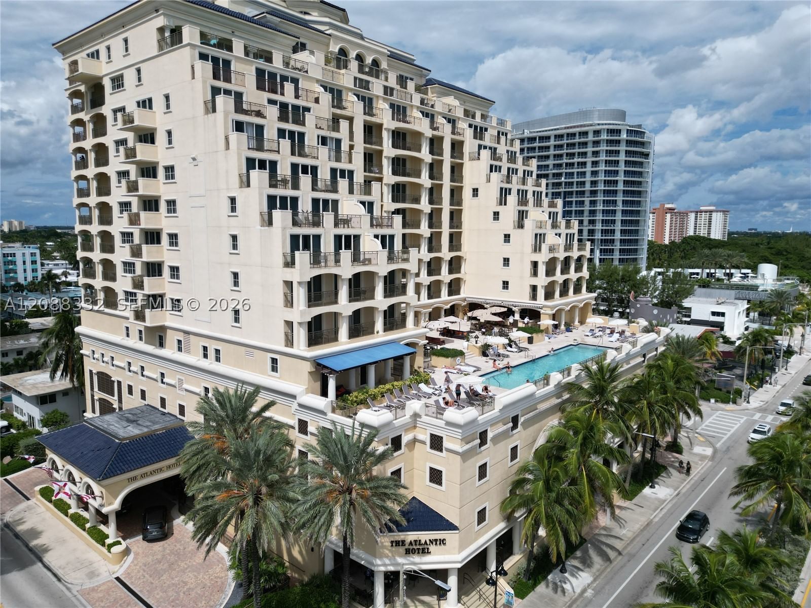 Real estate property located at 601 Ft Lauderdale Beach Blvd #611, Broward, Atlantic Hotel Condo, Fort Lauderdale, FL