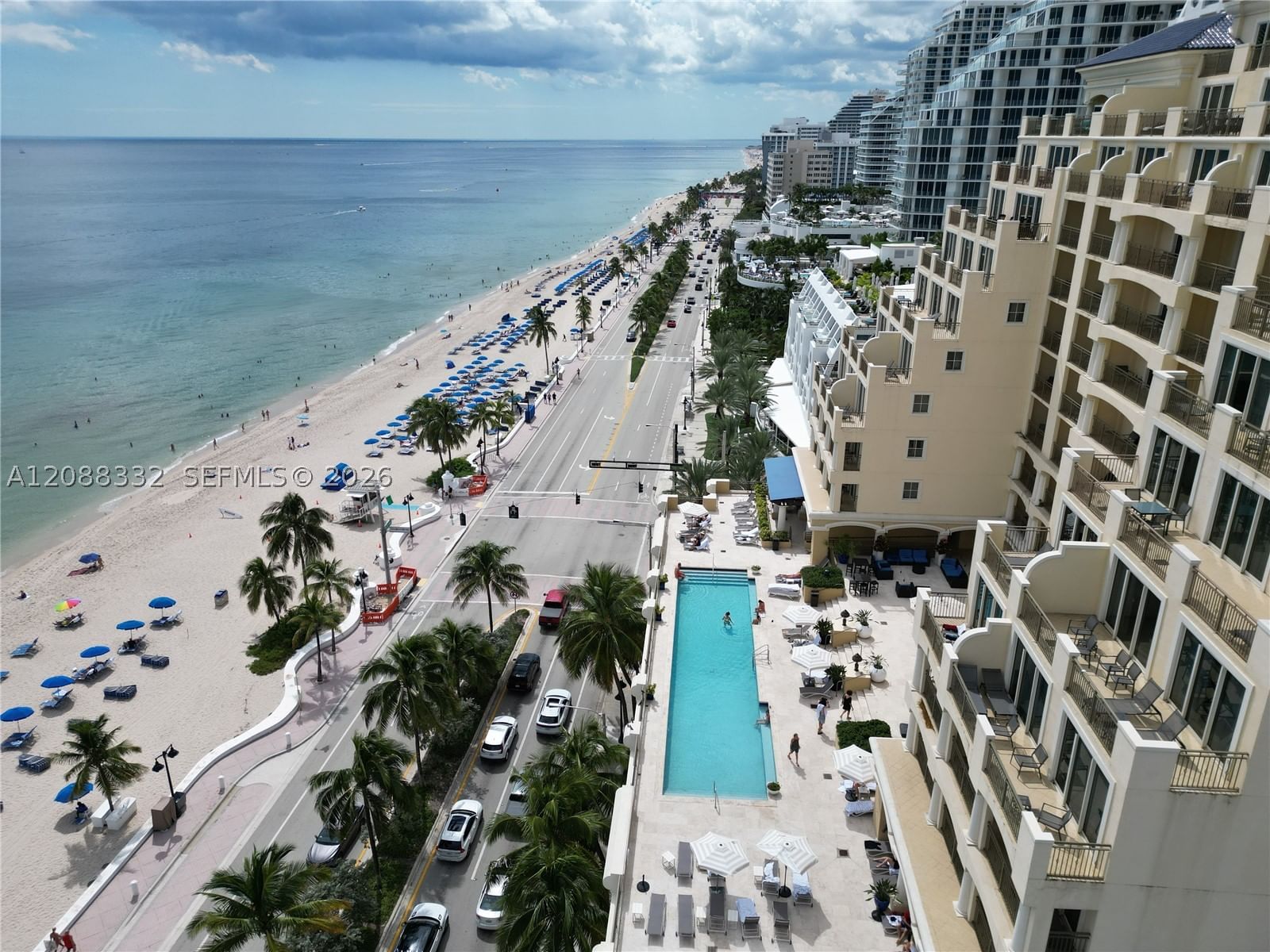 Real estate property located at 601 Ft Lauderdale Beach Blvd #611, Broward, Atlantic Hotel Condo, Fort Lauderdale, FL