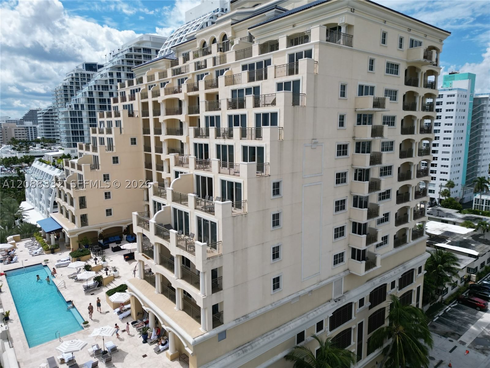 Real estate property located at 601 Ft Lauderdale Beach Blvd #611, Broward, Atlantic Hotel Condo, Fort Lauderdale, FL