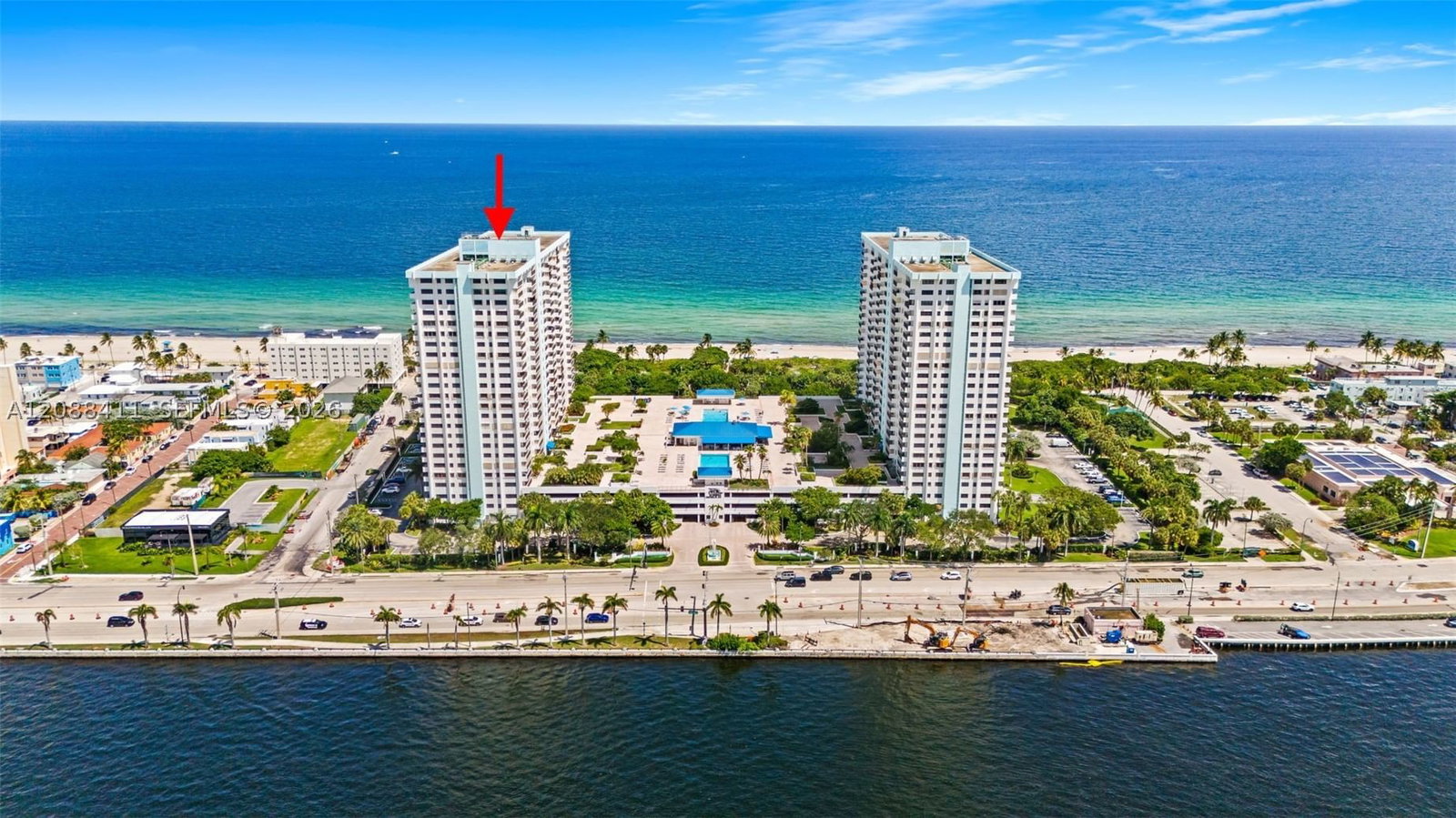 Real estate property located at 1201 Ocean Dr #1008N, Broward, Summit Condo, Hollywood, FL