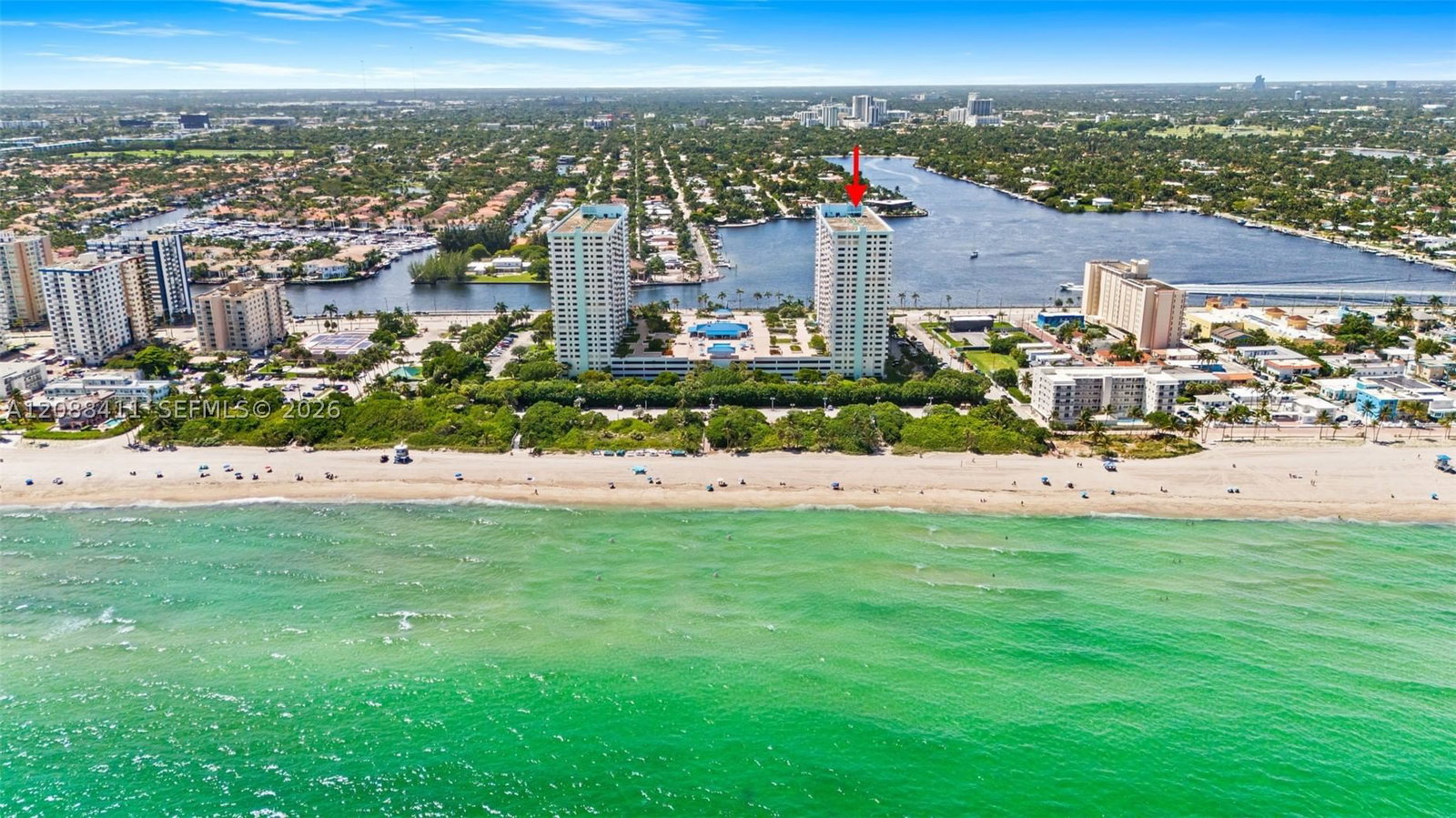 Real estate property located at 1201 Ocean Dr #1008N, Broward, Summit Condo, Hollywood, FL