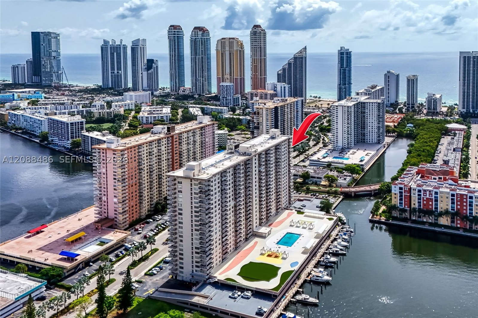 Real estate property located at 250 174th ST #1704, Miami-dade, Winston Towers 100 Condo, Sunny Isles Beach, FL