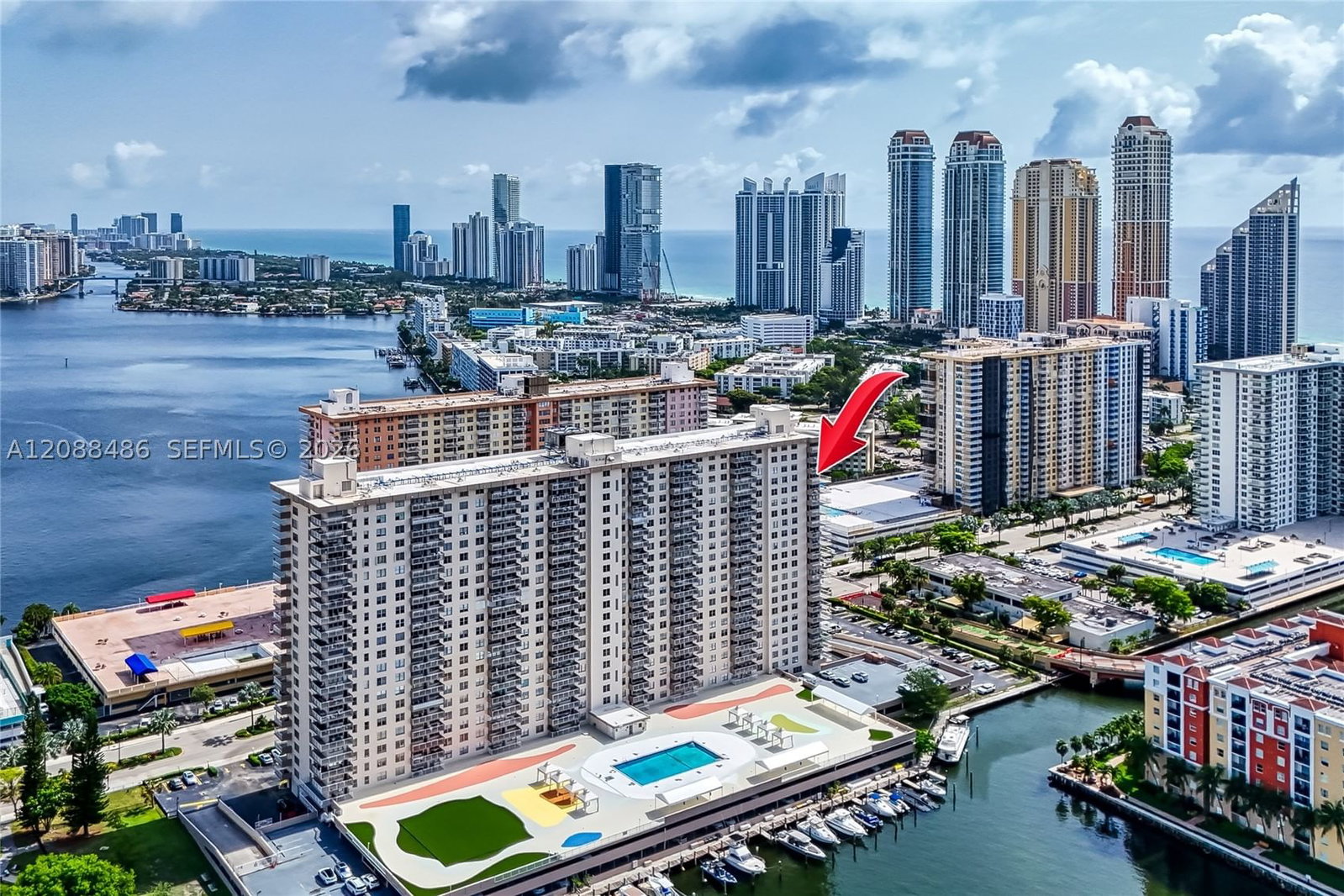 Real estate property located at 250 174th ST #1704, Miami-dade, Winston Towers 100 Condo, Sunny Isles Beach, FL