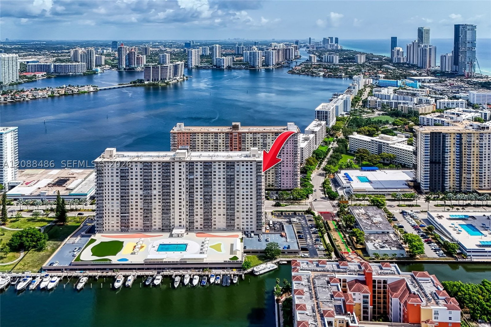 Real estate property located at 250 174th ST #1704, Miami-dade, Winston Towers 100 Condo, Sunny Isles Beach, FL