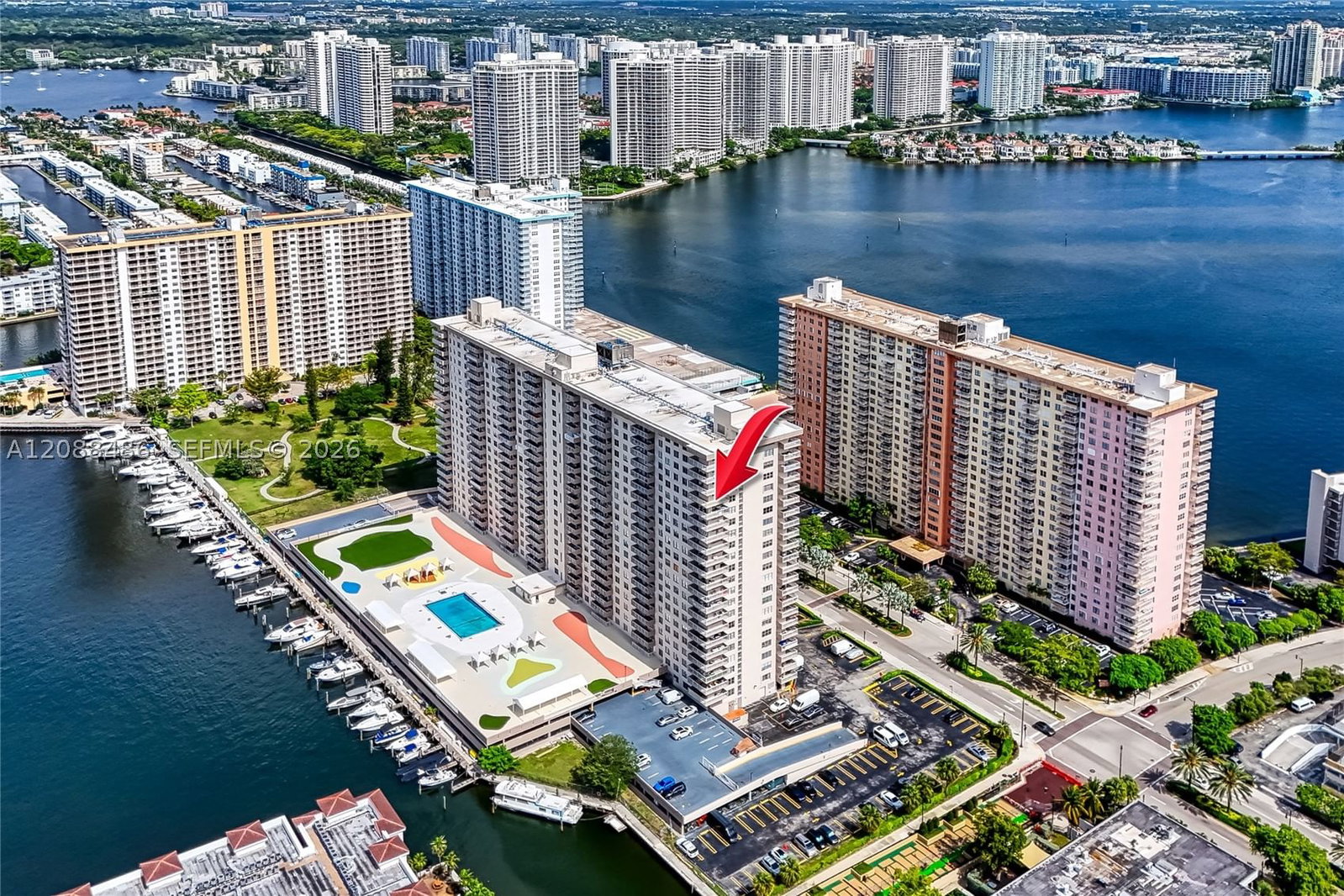 Real estate property located at 250 174th ST #1704, Miami-dade, Winston Towers 100 Condo, Sunny Isles Beach, FL