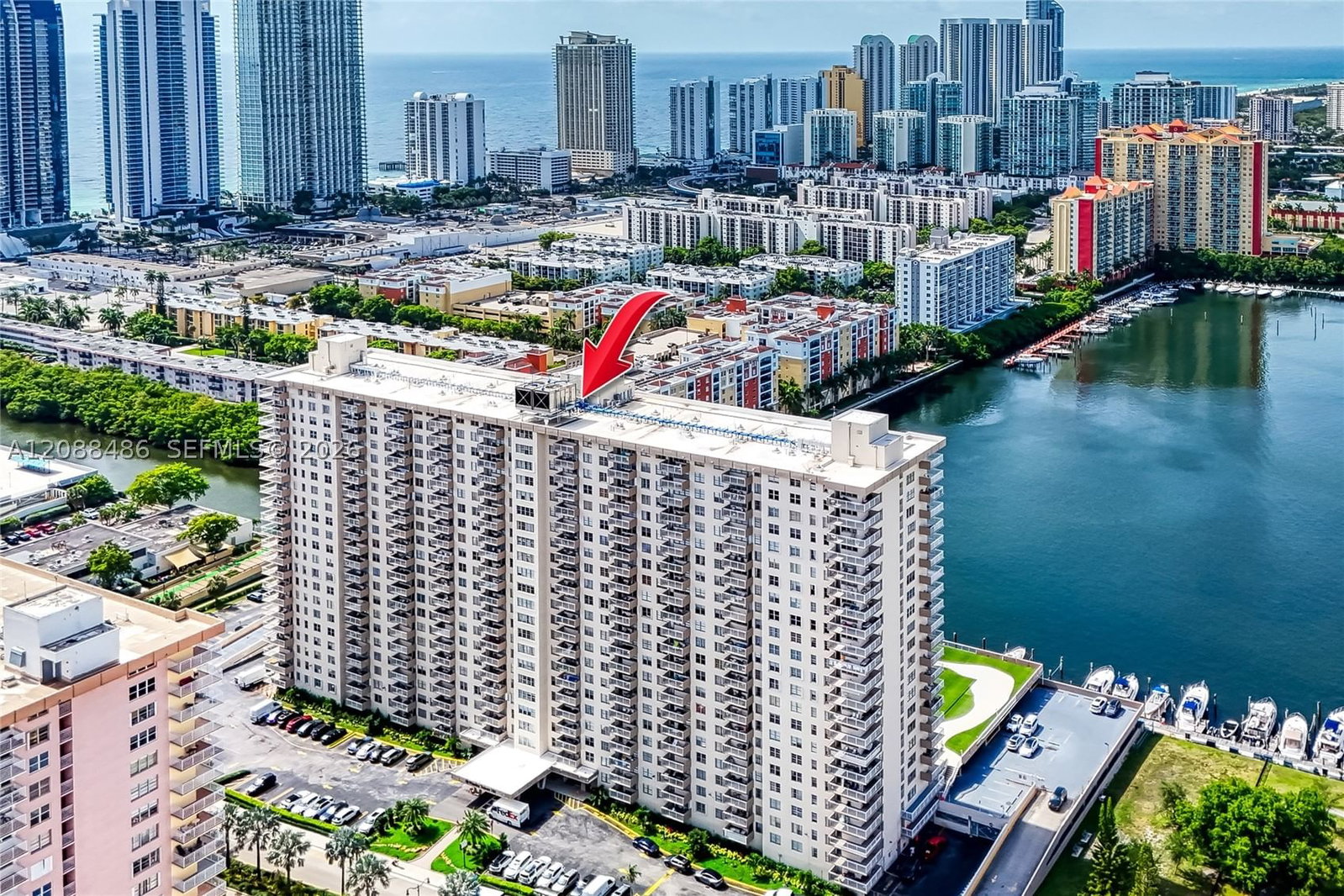 Real estate property located at 250 174th ST #1704, Miami-dade, Winston Towers 100 Condo, Sunny Isles Beach, FL