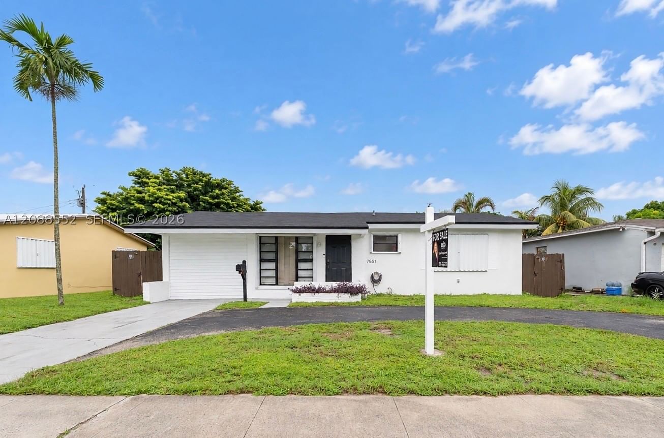 Real estate property located at 7551 Polk St, Broward, Boulevard Heights Sec 1, Hollywood, FL