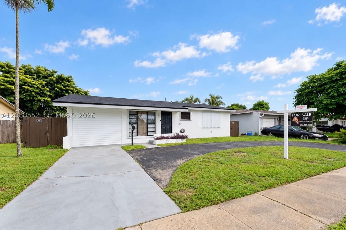 Real estate property located at 7551 Polk St, Broward, Boulevard Heights Sec 1, Hollywood, FL
