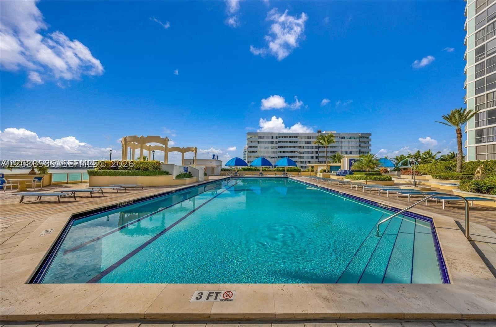 Real estate property located at 7601 Treasure Dr #1722, Miami-dade, The Grandview Palace Cond, North Bay Village, FL