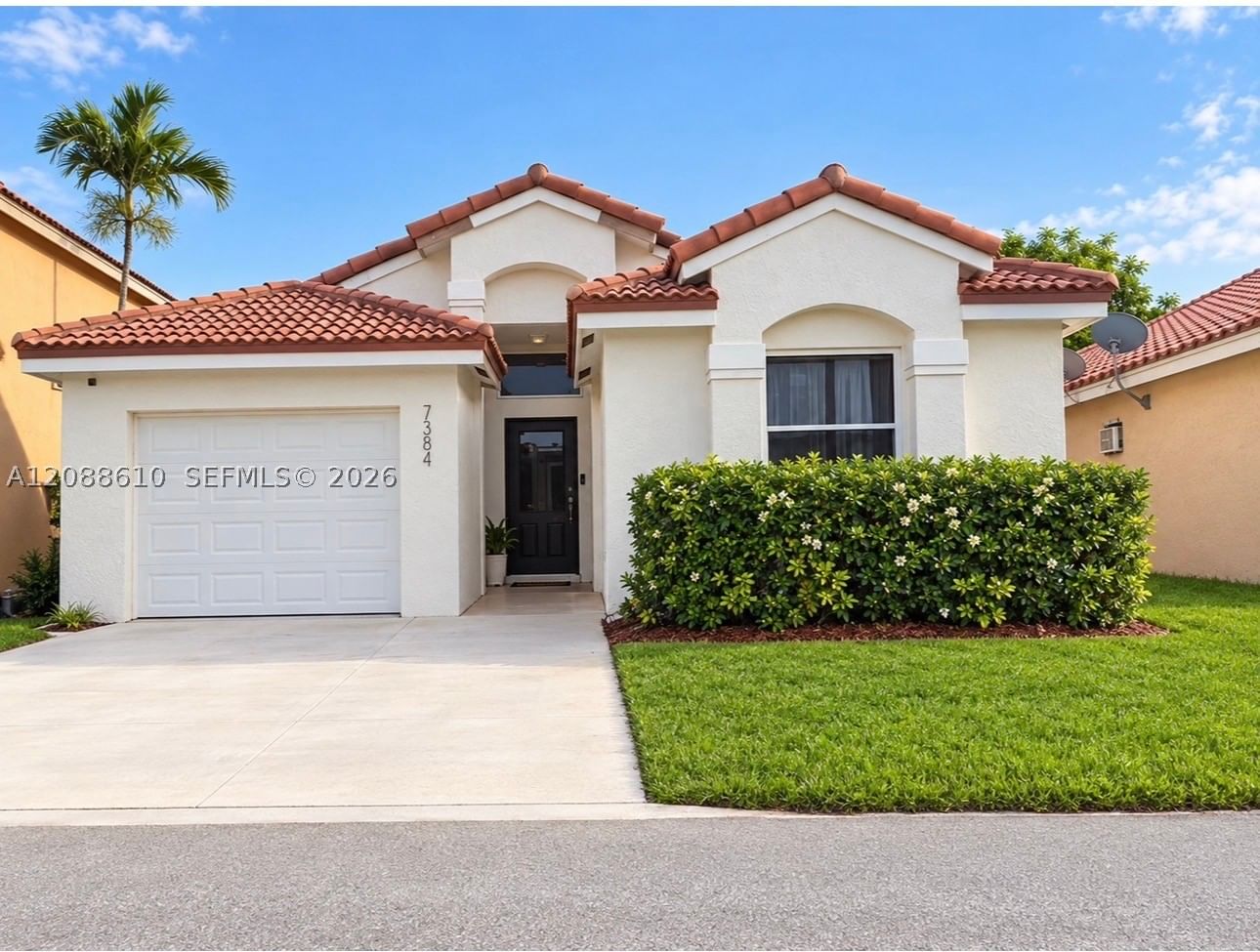 Real estate property located at 7384 Granada Way, Broward, Palm Island Plat 2, Margate, FL