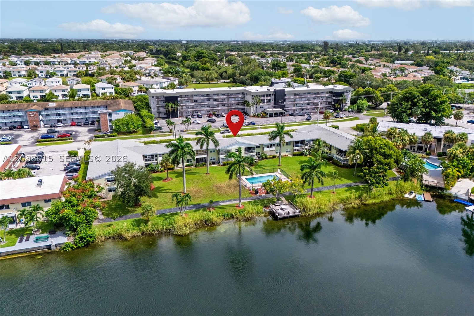 Real estate property located at 960 Crystal Lake Dr #112, Broward, Crystal Lake 960 Condo, Deerfield Beach, FL