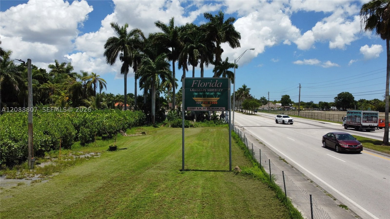 Real estate property located at 12595 SW 56th Street, Miami-dade, Bird Road Farmsites, Miami, FL