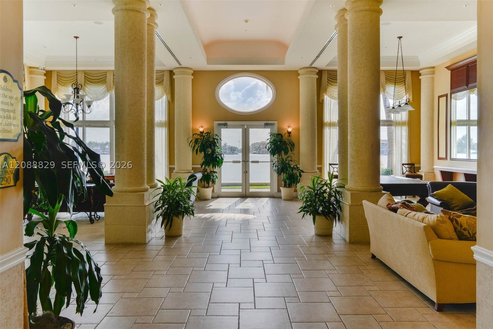 Real estate property located at 17100 Bay Rd #1906, Miami-dade, Porto Bellagio Condo, Sunny Isles Beach, FL
