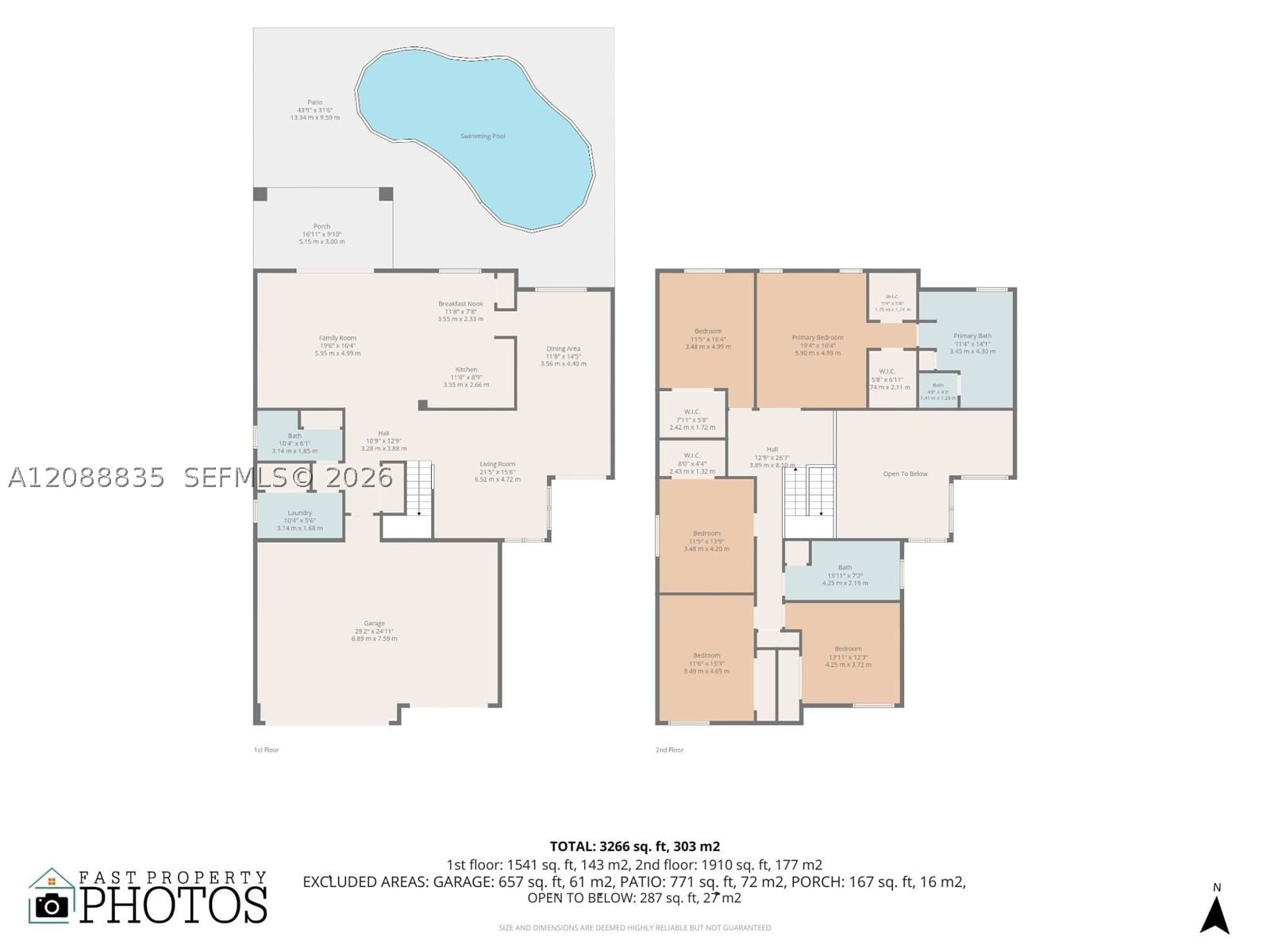 Real estate property located at 16369 16 Street, Broward, Heftler Homes At Pembroke, Pembroke Pines, FL