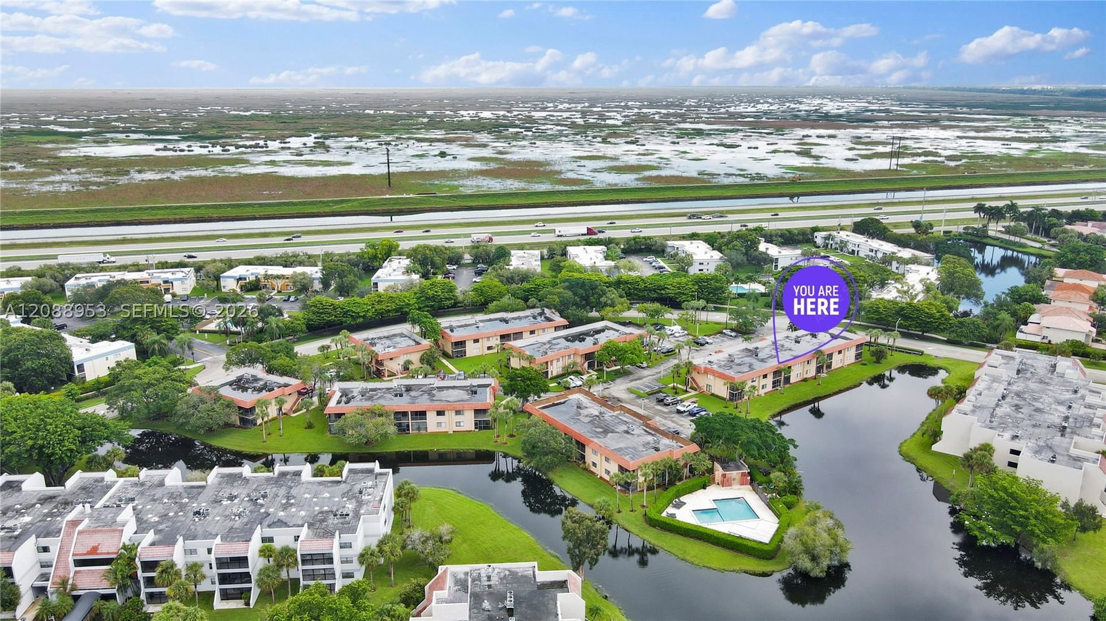 Real estate property located at 150 Lakeview Dr #203, Broward, Racquet Club Apartments A, Weston, FL
