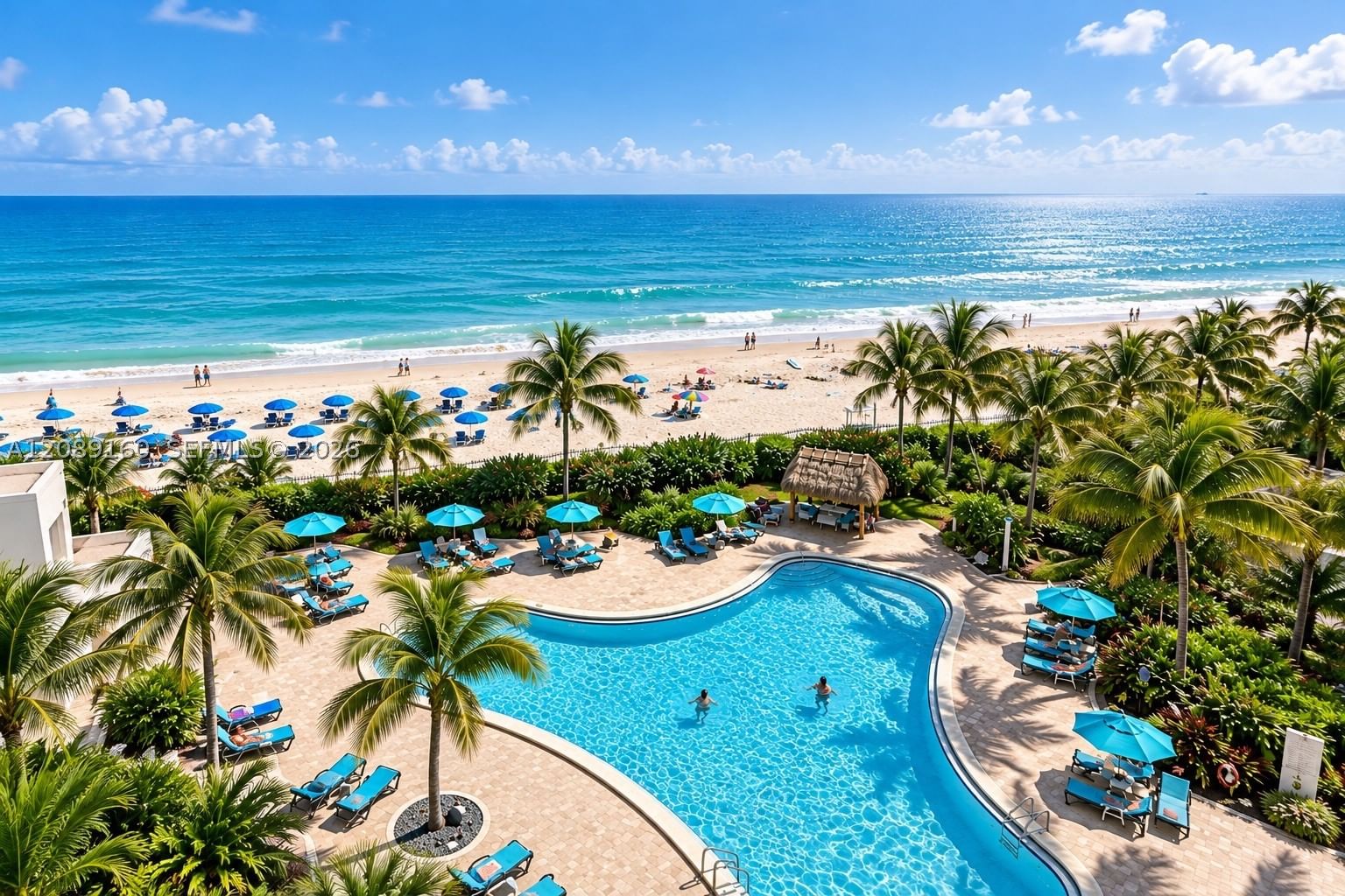 Real estate property located at 3901 Ocean Dr #5A, Broward, Tides On Hollywood Beach, Hollywood, FL