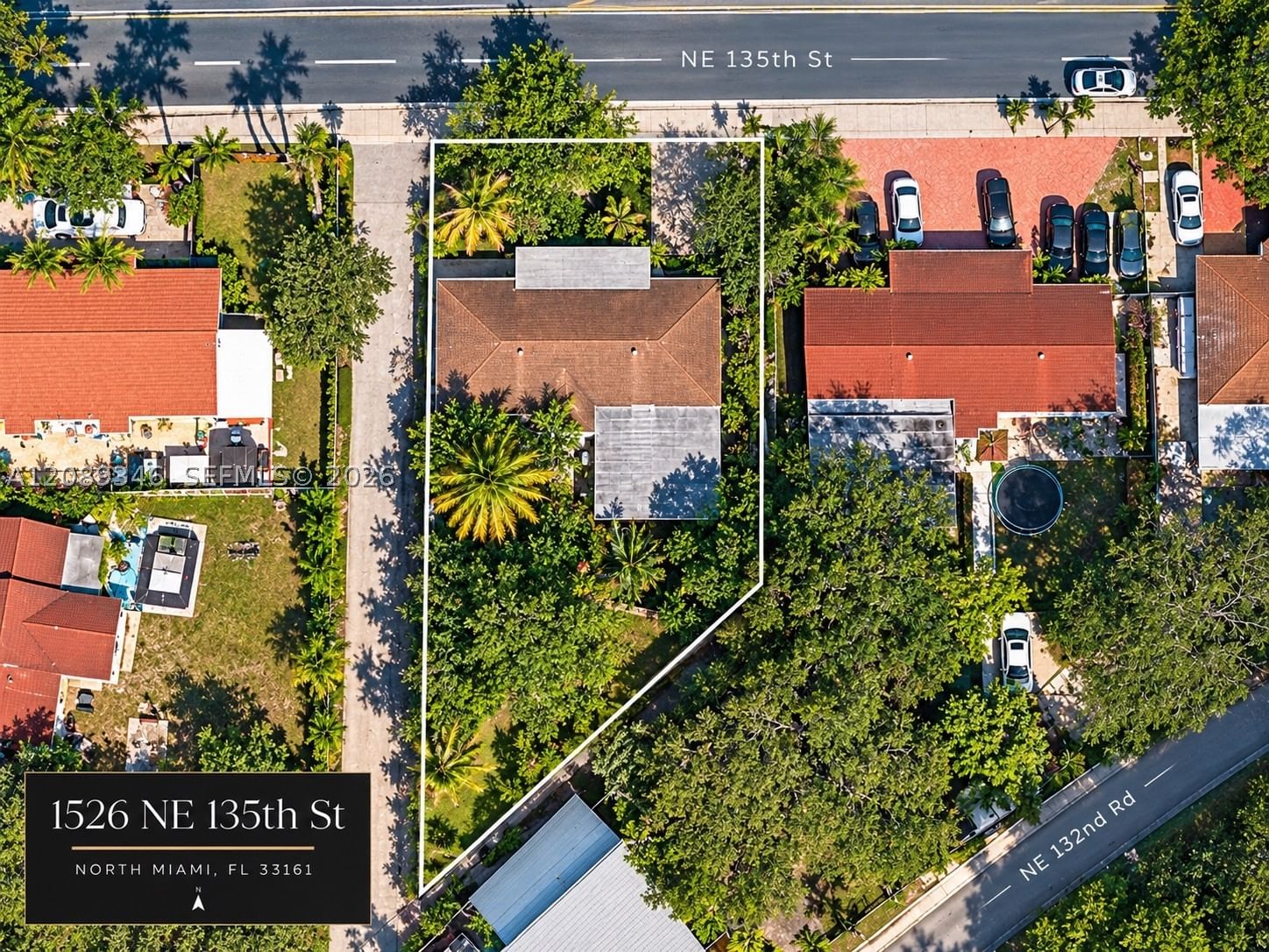 Real estate property located at 1526 135th St, Miami-dade, Green Oaks, North Miami, FL