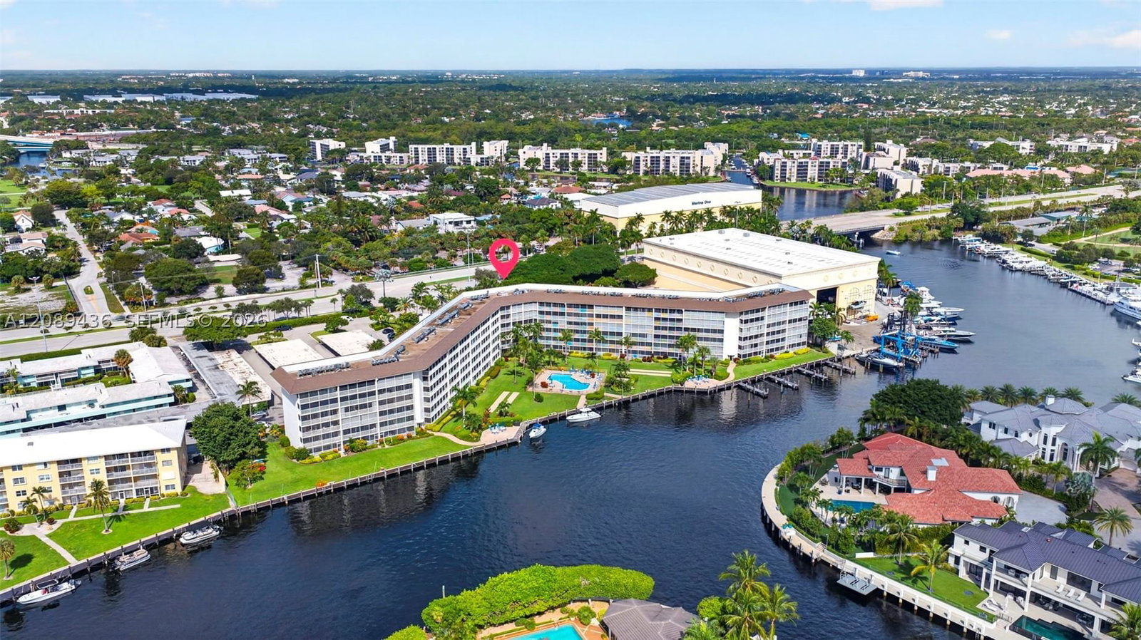 Real estate property located at 400 Federal Hwy #414, Broward, River House Towers Condo, Deerfield Beach, FL