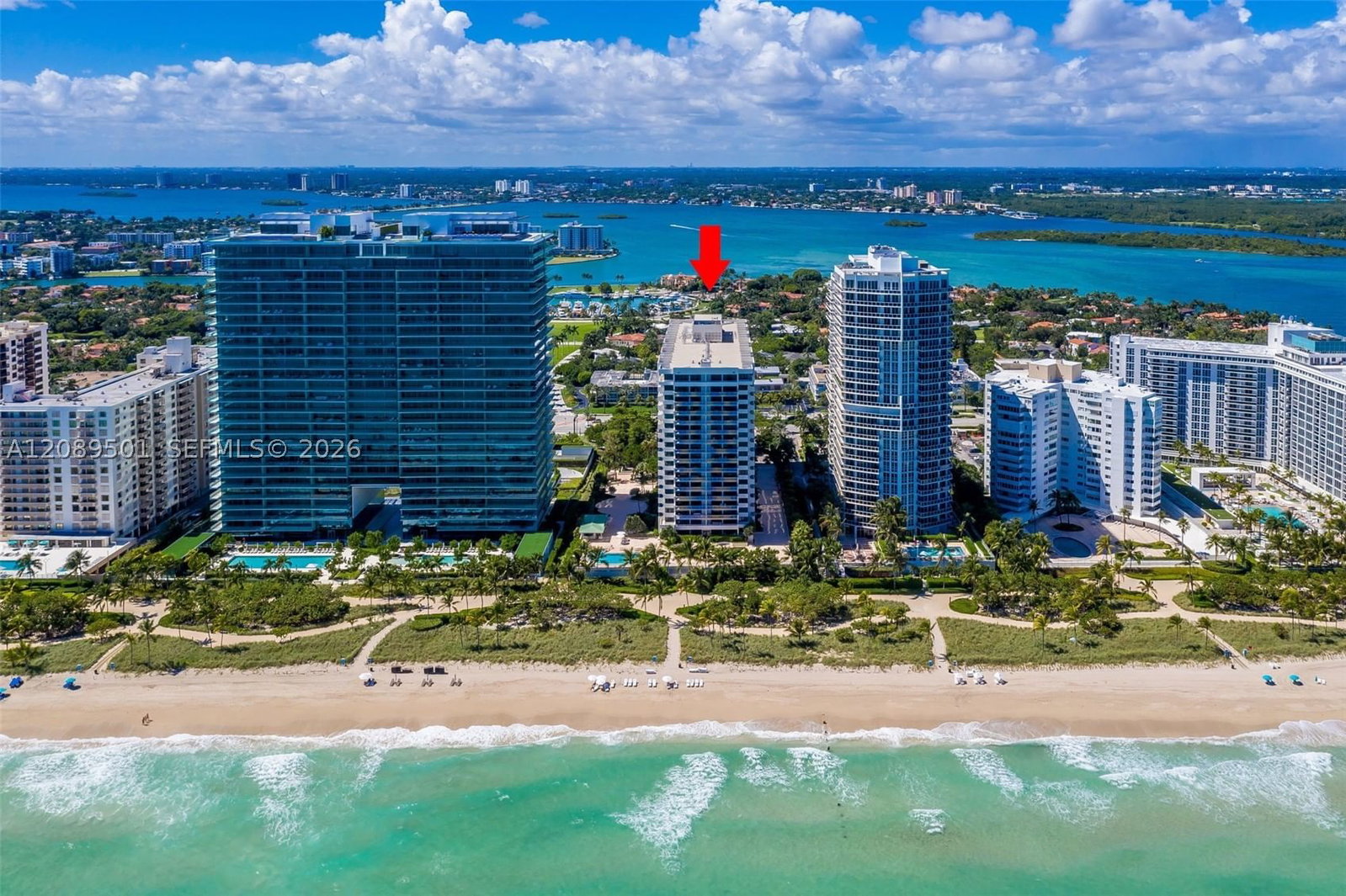 Real estate property located at 10205 Collins Ave #1704, Miami-dade, Kenilworth Condo, Bal Harbour, FL