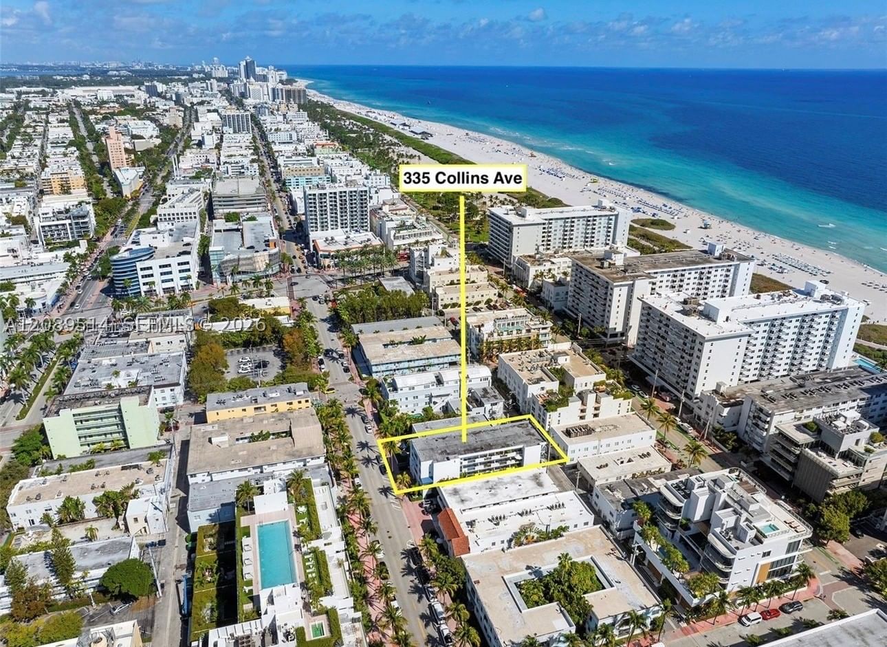 Real estate property located at 335 Collins Ave #407, Miami-dade, Collins View Condo, Miami Beach, FL