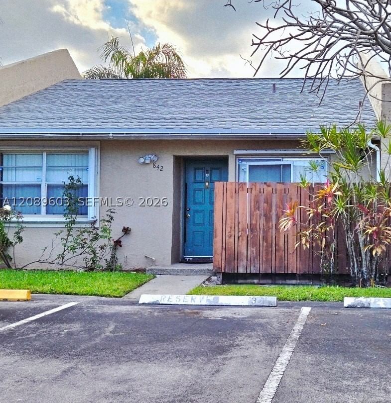 Real estate property located at 842 Banks #842, Broward, Lakewood East Sec 1, Coconut Creek, FL