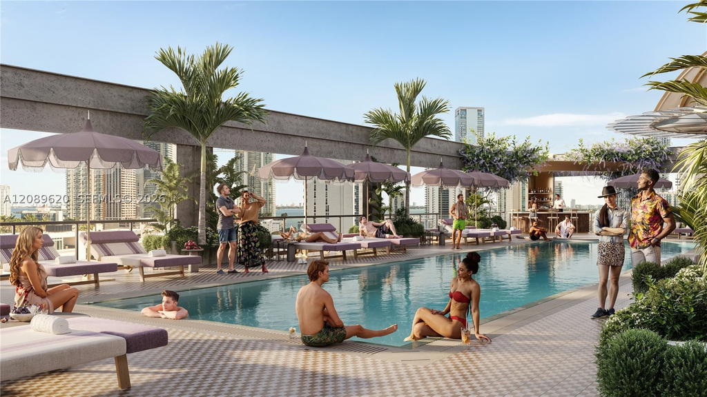 Real estate property located at 94 29th St #305, Miami-dade, The Rider Residences Miami, Miami, FL