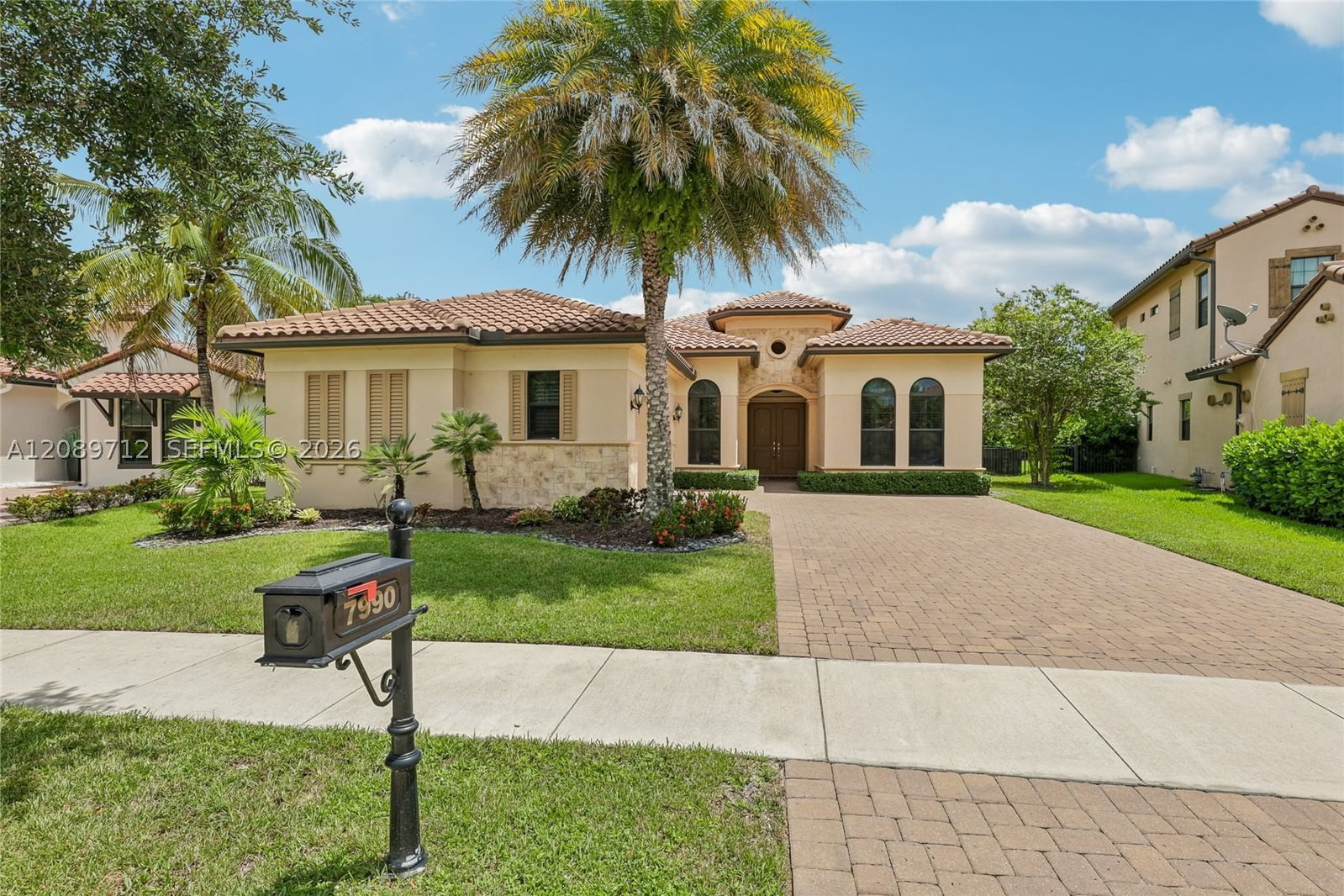 Real estate property located at 7990 112th Ter, Broward, Heron Bay North Plat 3, Parkland, FL
