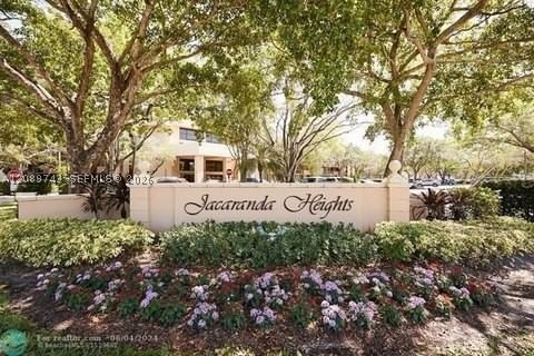 Real estate property located at 8592 Sunrise Blvd #105, Broward, Jacaranda Heights Condo, Plantation, FL