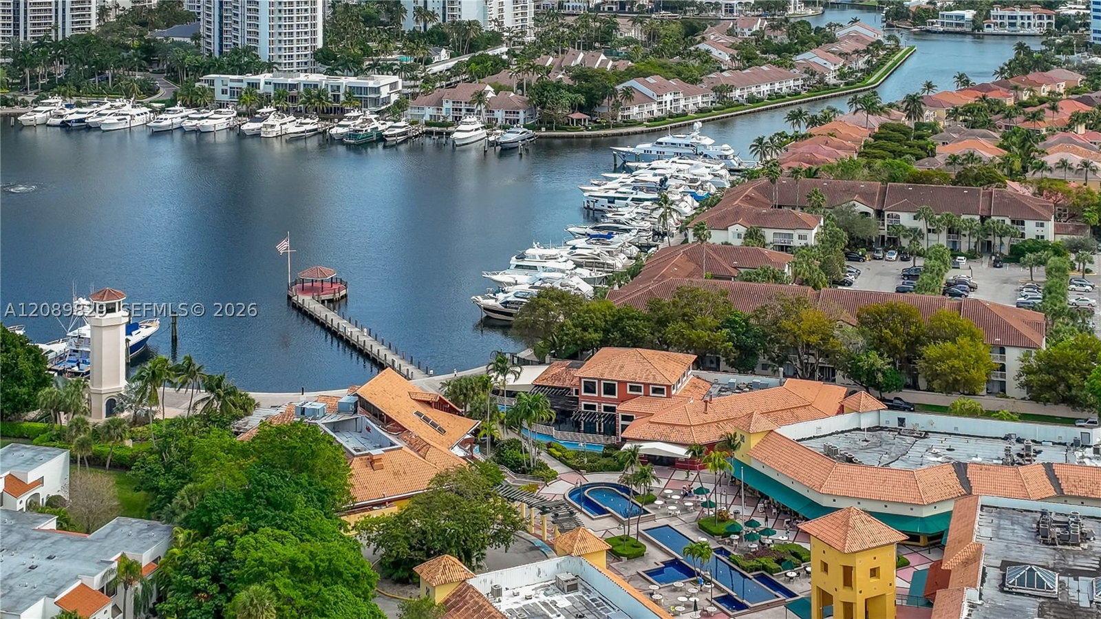 Real estate property located at 3601 207th St, Miami-dade, Waterways Marina Condo, Aventura, FL