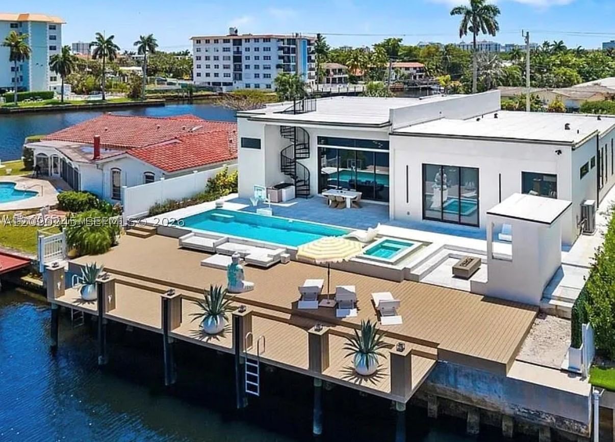 Real estate property located at 2225 19th St, Broward, North Bal Harbour, Fort Lauderdale, FL