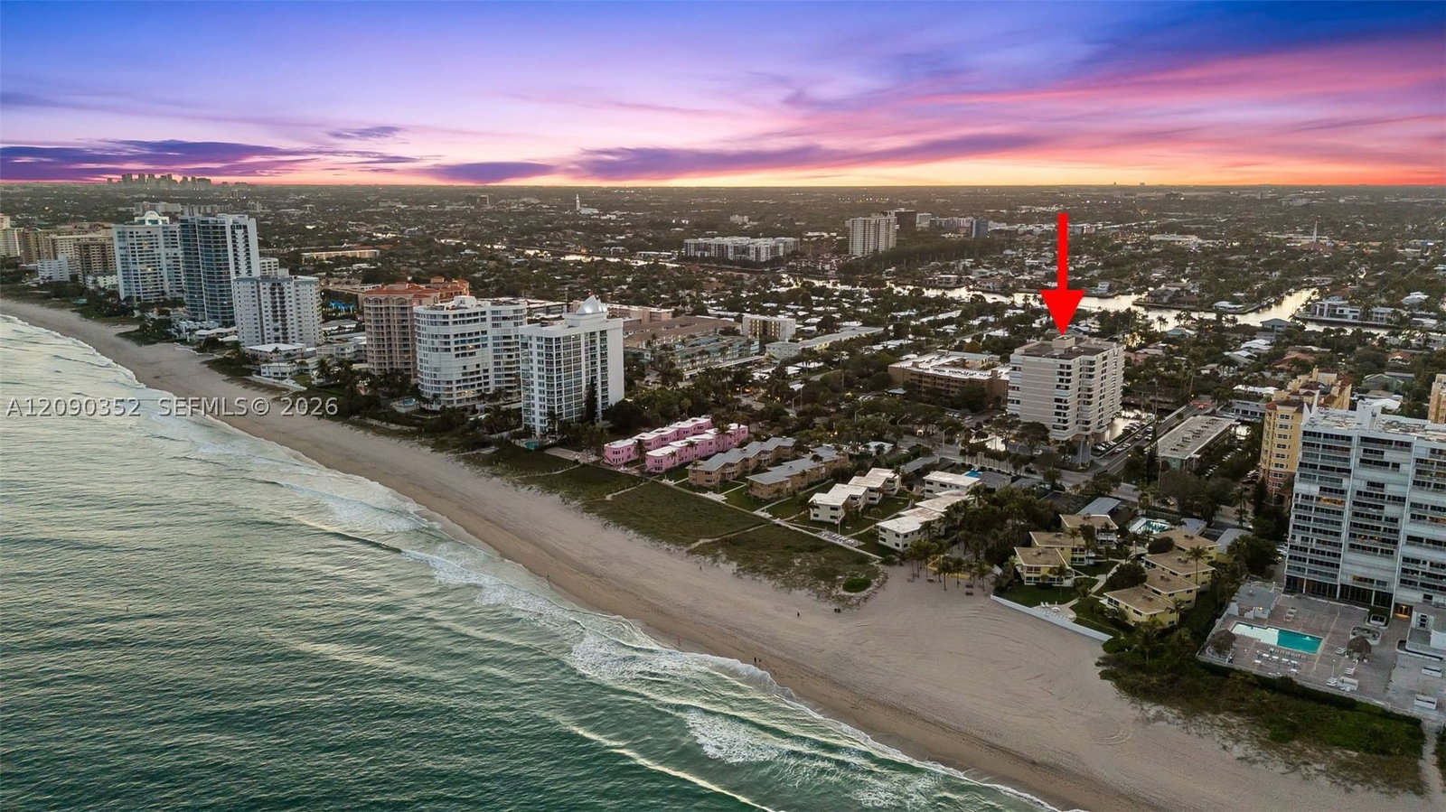 Real estate property located at 1401 Ocean Blvd #407, Broward, Emerald Tower Condo, Pompano Beach, FL