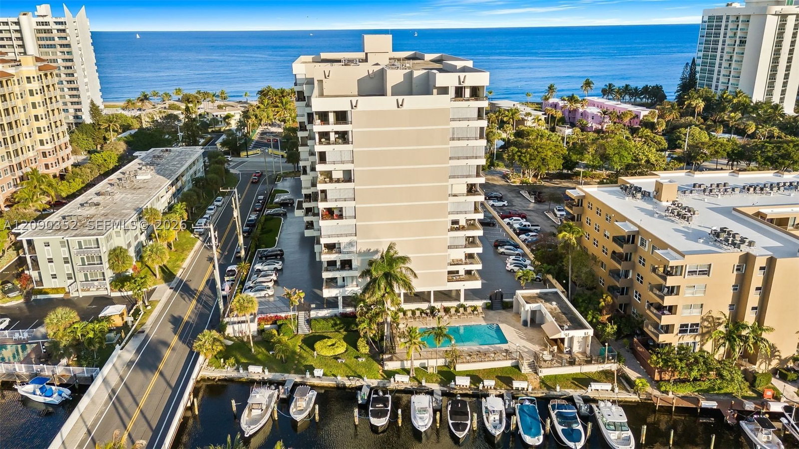 Real estate property located at 1401 Ocean Blvd #407, Broward, Emerald Tower Condo, Pompano Beach, FL