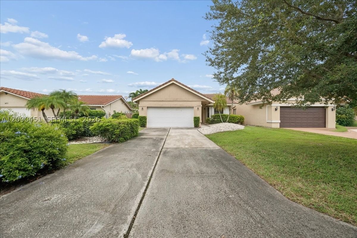 Real estate property located at 1459 97th Ter, Broward, Coral Springs University, Coral Springs, FL