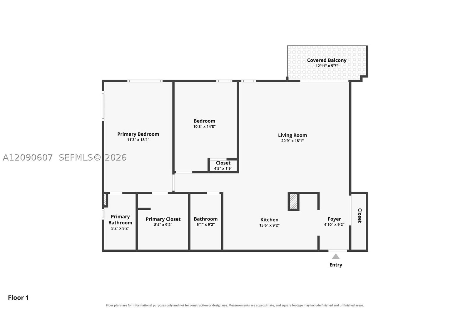 Real estate property located at 1800 Collins Ave #3B, Miami-dade, Tower 1800 Condo, Miami Beach, FL