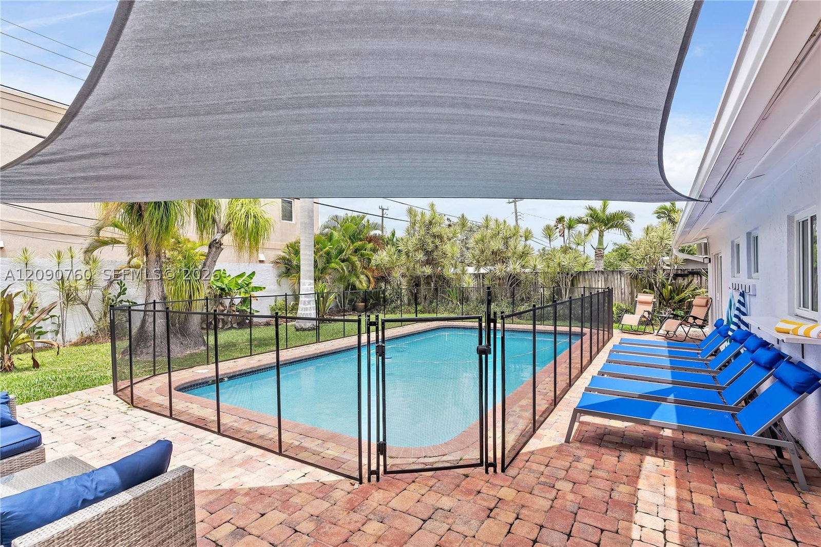 Real estate property located at 617 30th Ct, Broward, Boulevard Estates Amen, Wilton Manors, FL