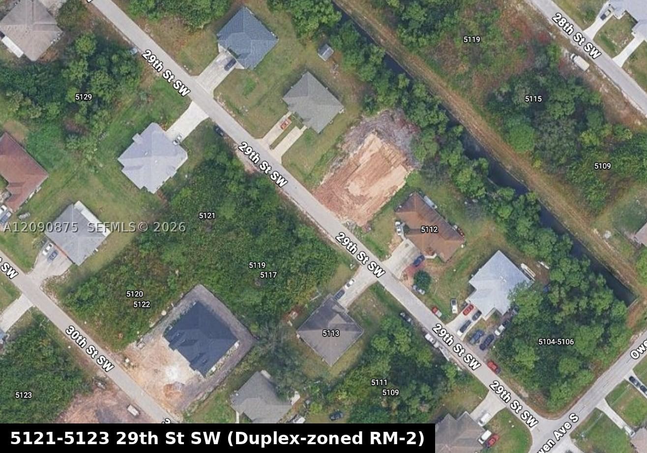 Real estate property located at 5121 29th St SW, Lee, Lehigh Estates Unit 2, Lehigh Acres, FL