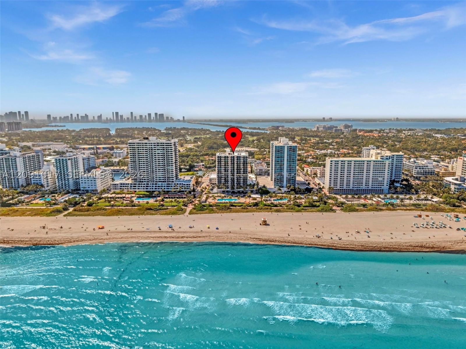 Real estate property located at 2625 Collins Ave #1109, Miami-dade, Oceanfront Plaza Condo, Miami Beach, FL